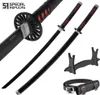 Scultura decorativa Wakizashi 77 cm con supporto e cintura Anteprima dell’immagine prodotto 1