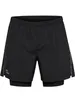 newline Nwlfast 2In1 Zip Pocket Shorts - black, Größe:S Produktbild-Vorschau 2