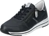 Remonte Damen Echtleder Sneaker blau kombi, Damen:40 EU Produktbild-Vorschau 24