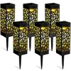 12 solárních zahradních LED lamp s dekorativním vzorem, Náhled obrázku produktu 2