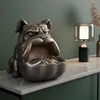 riess-ambiente Deko-Figur BULLDOG 30cm Polyresin bronze mit Produktbild-Vorschau 1
