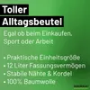 Huuraa Turnbeutel Orlando my love 12 Liter Bright Royal Produktbild-Vorschau 4