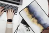 MuchoWow® Laptop Hülle 14 ZollAbstrakt - Gold - Luxus Produktbild-Vorschau 2