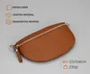 Bauchtasche Damen Echtleder Umhängetasche mit Ledergurt, Produktbild-Vorschau 4