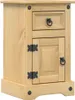 vidaXL Nachttisch Corona 35x32,5x58 cm Massivholz Kiefer Produktbild-Vorschau 2