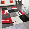 Wohnzimmer Teppich In Versch. Farben und Größen Karo Muster Produktbild-Vorschau 1