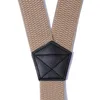 Beige Hosenträger Y-Form Herren 4 Clips Produktbild-Vorschau 3
