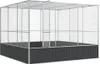 A large, empty aviary or enclosure made of metal and mesh. Náhled obrázku produktu