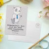 Mr. & Mrs. Panda Grußkarte Bürgermeister Superheld - Grau Produktbild-Vorschau 3