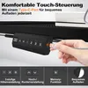 A hand is shown plugging a USB-C cable into a control panel for an adjustable desk. Voir les images du produit