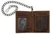 GREENBURRY Geldbörse Vintage Save Wallet With Chain Brown Produktbild-Vorschau 2
