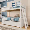Etagenbett, 90x200 cm, Kinderbett mit 3 Produktbild-Vorschau 2