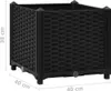vidaXL Letto rialzato 40x40x38 cm Polipropilene Anteprima dell’immagine prodotto 9