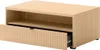 A light wood coffee table with one drawer partially open. Náhľad obrázku produktu
