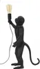 Stolná lampa Mauro Ferretti Monkey, čierna, 26 x 34 x 55 cm Náhľad obrázku produktu 2
