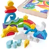 Ulanik Holzspielzeug Montessori Mosaik "Himmel" Produktbild-Vorschau 1