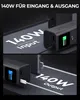Powerbank Aukey PB-Y45, 26800 mAh, 140 W PD3.1 (schwarz) Produktbild-Vorschau 6