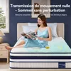 Matelas 90x200 cm, hauteur 30 cm, avec topper intégré, Voir les images du produit 2