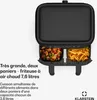 Friteuse à air chaud Klarstein, friteuse à air 2 chambres, Voir les images du produit 2