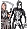 Guanti per costume da scheletro per bambini | Nero Bianco Anteprima dell’immagine prodotto 6