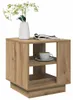 vidaXL Konferenční stolek Artisan dub 40x40x43 cm materiál Náhled obrázku produktu 3