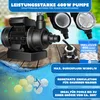 KESSER® Sandfilter Sandfilteranlage + 800g Filterbälle Produktbild-Vorschau 3
