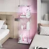 INONEFT Glasvitrine Standvitrine mit LED-Beleuchtung, Türen Produktbild-Vorschau 10