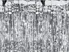 Lametta Vorhang 100x200cm Silber Produktbild-Vorschau 3