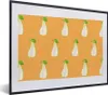 MuchoWow® MuchoWow® Gerahmtes Poster Birne - Farben - Produktbild-Vorschau 1