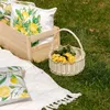 Creative Home Osterkorb Oval Weidenkorb mit Henkel Produktbild-Vorschau 8