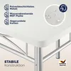 CASARIA® Esstisch mit 4 Stühlen Holz 5-tlg Set Metall Produktbild-Vorschau 6