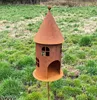 Vogelhaus 42x20cm + Stab Gartenstecker Turm Futterhaus zum Produktbild-Vorschau 5
