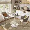 Esstisch Vicco Carl Weiß 80 x 80 cm, Model 52002 Produktbild-Vorschau 3