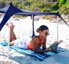 SUN NINJA Mini Strandzelt Sonnenschutz - Kleines Produktbild-Vorschau 2