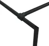 vidaXL Sprchová zástěna pro sprchový kout černá 90x195 cm Náhled obrázku produktu 6