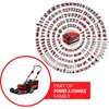 Batteria Einhell GE-CM 36/47 S HW Li Nero, Rosso Anteprima dell’immagine prodotto 14