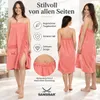 Sansibar: Bata de sauna para mujer, tipo sarong, disponible Vista previa de la imagen del producto 3