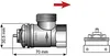 Eurotronic 700097 Vaillant, Metalladapter für Produktbild-Vorschau 3