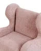 BELIANI Fotel jasny róż materiał boucle siedzisko dla Podgląd zdjęcia produktu 6