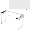 Výškovo nastaviteľný stôl 'Kirkkonummi' 180x80cm Biely Náhľad obrázku produktu 2