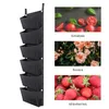 Haengende Pflanzbeutel mit 6 Taschen Vertikale Gartenarbeit Produktbild-Vorschau 5