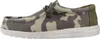 HEY DUDE WALLY WASHED CAMO Grün Produktbild-Vorschau 2