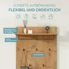 doporro Wandgarderobe, Garderobenpaneel mit 5 Haken, Produktbild-Vorschau 2