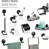 Static-Loc® Plus Wandhaken Pavia Schwarz 2er Set Produktbild-Vorschau 6