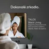 Kúpe??ové zrkadlo ?ierne TALOS Black Living 80x60 cm - Náhľad obrázku produktu 5