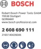 Bosch Chisel Hex-30Mm Pointed 400Mm Voir les images du produit 29