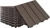 LARS360 44 Stück WPC Fliese, 4qm 30x30cm Terrassenfliesen Produktbild-Vorschau 1