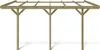 Carport Garagendach 3x5.24 m - 15 m2 - an der Hauswand Produktbild-Vorschau 3