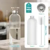 JOIEYOU Glasflasche mit Edelstahl Deckel 1000ml Produktbild-Vorschau 2