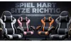Gaming Stuhl Ergonomisch Verstellbar Kunstleder Bürostuhl Produktbild-Vorschau 5